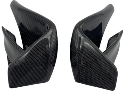 Pièces De Moto en Fibre De Carbone, Ailerons Latéraux Pneumatiques Fixes pour Suzuki GSXR1000 2017 2018-2023 kit Spoiler