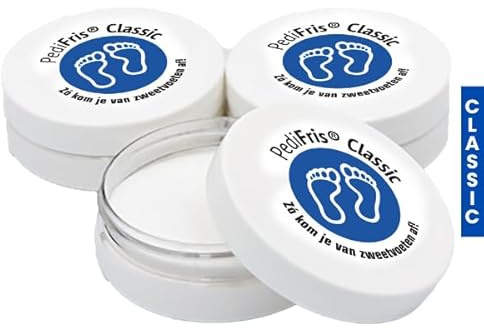 PediFris Classic - Anti-Sweaty Feet, Smelly Feet & Smelly Shoes 2+1 Free | Foot Powder - Shoe Powder