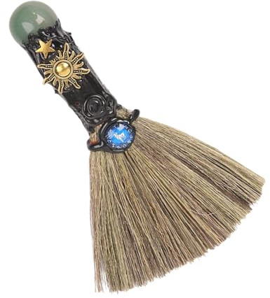 Witches Brooms - Small Natural Healing Broom | Witches Broom Stick | Cleaning Healing Supplies, Home Decor for Meditation Room YOG Apartment