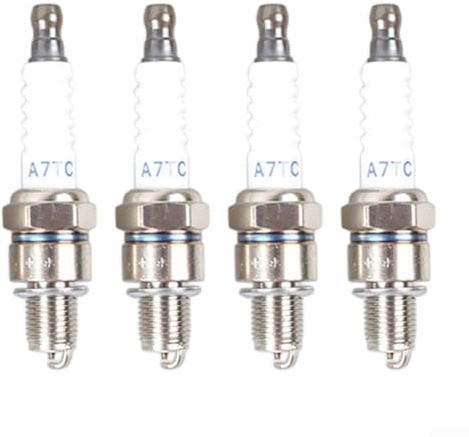 Électrode d'allumage de rechange pour composants d'allumage A7TC pour tondeuses à gazon 4 temps et débroussailleuses portatives 10 mm x 70 mm Spécifications métriques