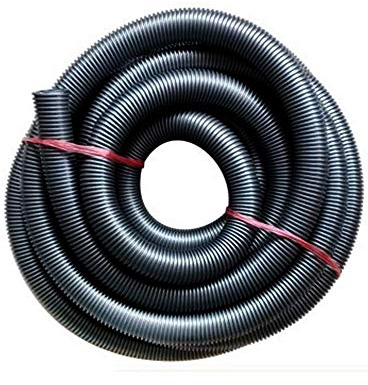 TUBO ASPIRAPOLVERE FLESSIBILE UNIVERSALE DIAMETRO ESTERNO 40 mm INTERNO 32 mm AL METRO colore misto grigio o nero