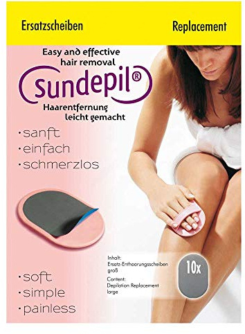 Original Sundepil Ersatzscheiben groß 10 Stück