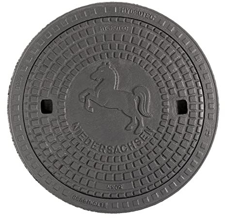HYDROTEC Schachtabdeckung Länderwappen 50kN (Niedersachsen)