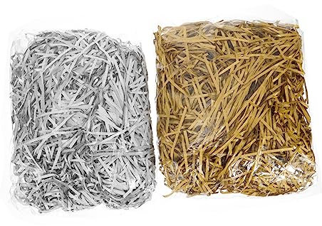 KOMBIUDA Boxfüller Hochzeitsbedarf Crinkle-cut-papier 2er-pack Für Dekorationen