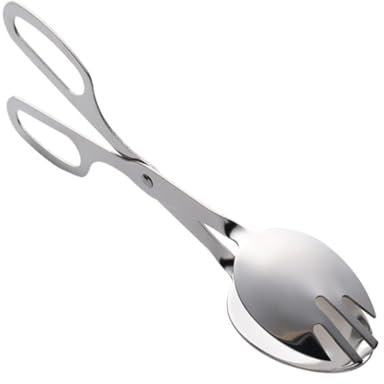UTHCLO Pinzas Para Servir Ensalada Acero Inoxidable Antideslizantes Para Buffet Cocina Exterior