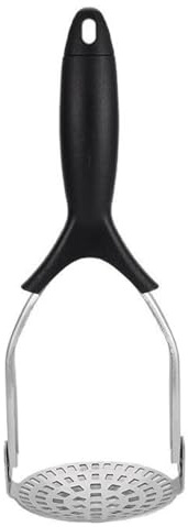 Schiacciapatate a mano con impugnatura comoda, in acciaio inox, schiacciapatate da cucina, spremiaglio e frutta
