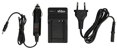 vhbw caricabatterie compatibile con Nikon CoolPix AW120, AW120s, AW130, B600, P300, P310 batterie di fotocamera videocamera DSLR