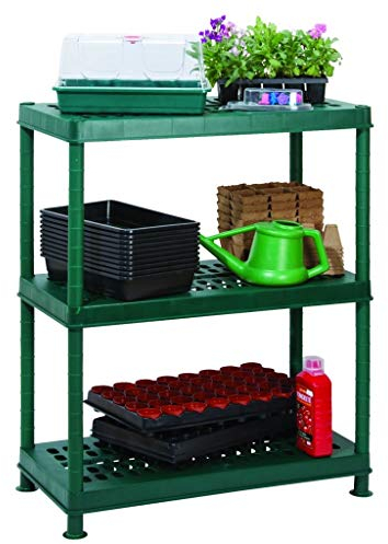 Garland Self Assembly Greenhouse Ventilated Plastic Shelving #G08143GR