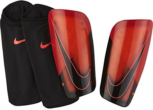 Nike Herren Mercurial Lite Schienbeinschoner, Bright Crimson/University Red, Gr. XL