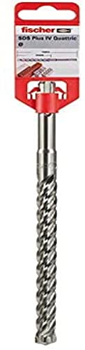 Fischer Quattric II 5/50/115 Punta SDS Plus a quattro taglienti per trapano e martelli perforatori, 549973