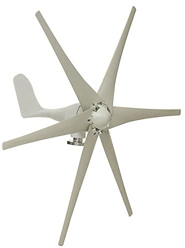 Generador de turbinas eólicas de 9000 W de 6 aspas, con generador de turbinas eólicas Controlle para uso doméstico, adecuado para iluminación pública doméstica, 12 V, 24 V, 48 V