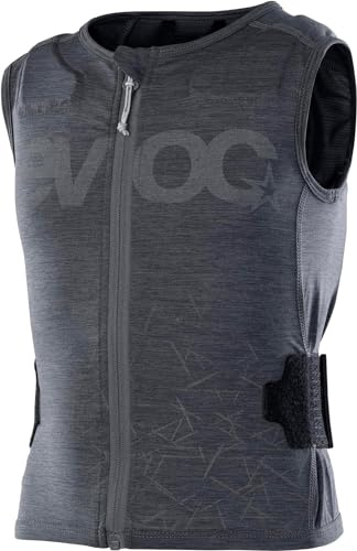 EVOC Protector Vest Kids Protection Wear, Unisex-Youth, Carbon Grey, JS