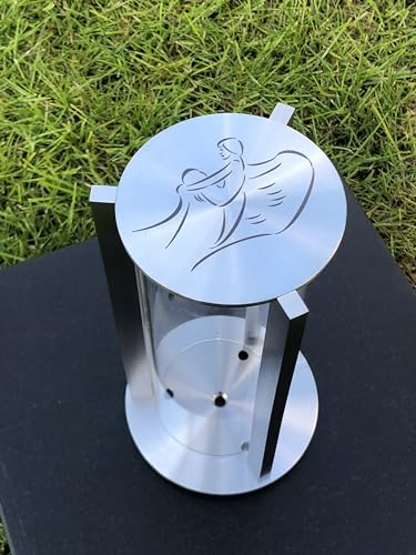 Grablaterne aus Edelstahl mit Gravur