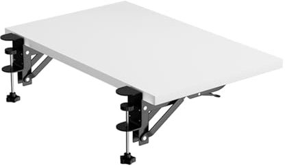 Chaoyilian Tavolo Prolunga da Scrivania,Vassoio per Tastiera Ergonomico,Prolunga da Scrivania Pieghevole,Vassoio Pieghevole per Tastiera,Riduce Lo Stress sul Braccio,per Scrivanie Sedute E Stand