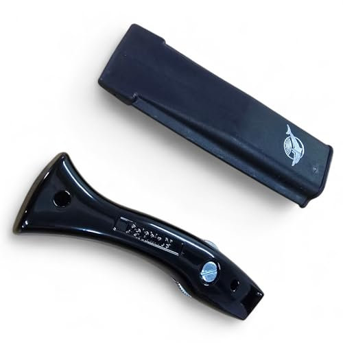 Dolphin Poignée de coupe de moquette avec étui, noir – Sans lames PTL®