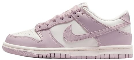 Nike Dunk Low Big Kids (FB9109-122, Sail/Enigma Stone/Particle Rose), Voile / rose à particules, 7 Big Kid