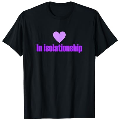 Púrpura En Aislamiento Púrpura Gráfico Camiseta