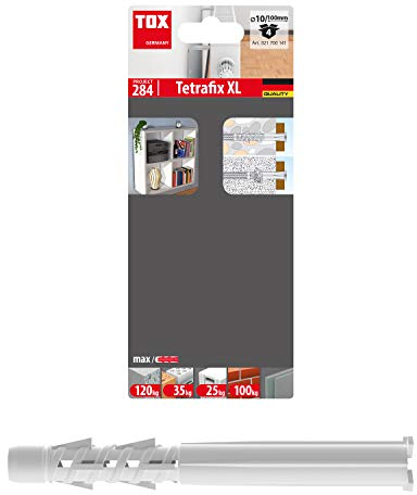 TOX Tassello universale Tetrafix XL 10x100 mm, 4 pz, 021700141