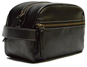 Timberland Robustes Waschleder-Reise-Set für Herren, Schwarz, Einheitsgröße, Rugged Wash-Leder-Reise-Set