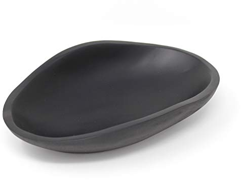 Trendy Wood & Light DEKOSCHALE Muschel schwarz aus Mangoholz