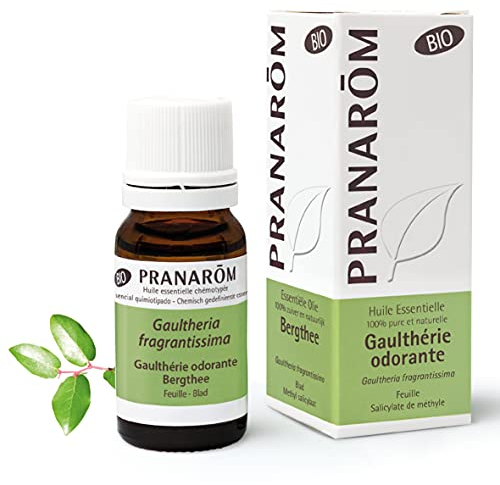 PRANAROM - Gaulteria Bio - Aceite Esencial Quimiotipado - Para Cosmeticos - 100% Puro Y Natural - HETC - 10 ml