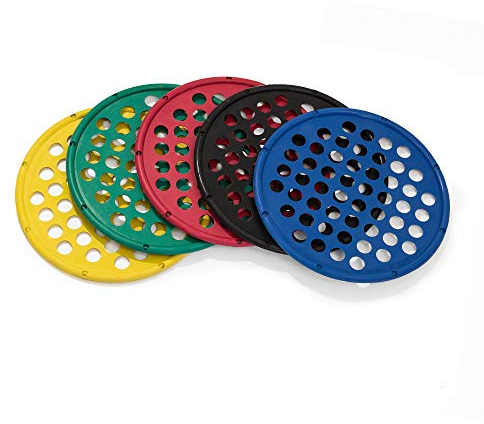AFH Webshop GripTrainer Junior | 24 cm | progressiver Handtrainer (5er SUPER-Spar-Set (x-leicht bis x-stark))