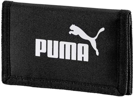 PUMA PUMA Phase Wallet, Unisex-Kinder Geldbörsen, PUMA Black, OSFA - 054757