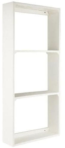 IB Laursen Wandregal m/3 Ablagen ohne Rückwand UNIKA, B: 40 H: 90 T: 12