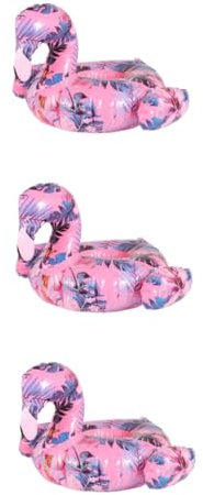 Alasum 3stücke Aufblasbarer Flamingo Getränkehalter Bunter Schwimmender Bierflaschenhalter Für Poolpartys Leichtes Sicheres Material Mit Lustigem Design Für Unvergesslichen Spaß Dem
