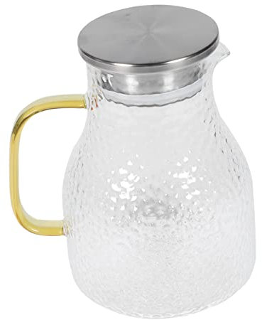 PHENOFICE Pichet En Verre Bouilloire Grosse Capacité Pichet À Jus Délicat Transparent