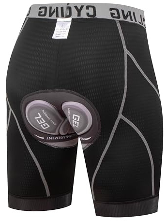 COTOP Short de Cyclisme Homme avec Rembourrage en Gel - sous-vêtements Respirants pour VTT/Moto, Cadeau Parfait pour Cyclistes