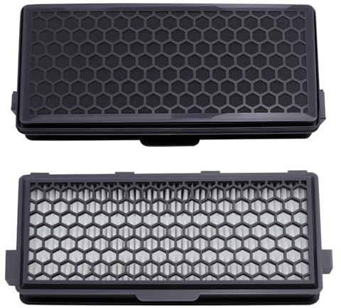 2Pcs SF-AA50 Active AirClean Filter for Miele Compact C1 C2, Complete C2 C3, S4 S5 S6 S8 S4000 S5000 S6000 S8000 Vacuum Cleaner Filter Replacement