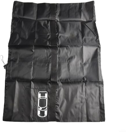 Housse de pneu de secours de voiture pour protection et rangement – Ajustement réglable pour pneus de 33 à 58,4 cm, sac de transport compatible avec SUV, camionnette, entreprise (48,3 à 58,4 cm)
