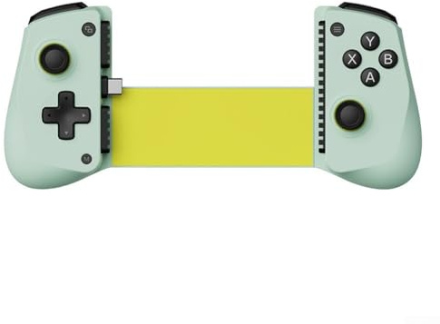 Trådlös mobil spelkontroll för Android för IOS, för GameSir-X5 Lite spelkontroll flera färger lätt spel rolig mobil (grön)