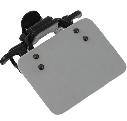 SECFOU Ergonomische Abs Schießschutzbrille mit Bequemer Augenabdeckung und Kratzfestem Blinderclip für Professionelles Schießen und Bogenschießen