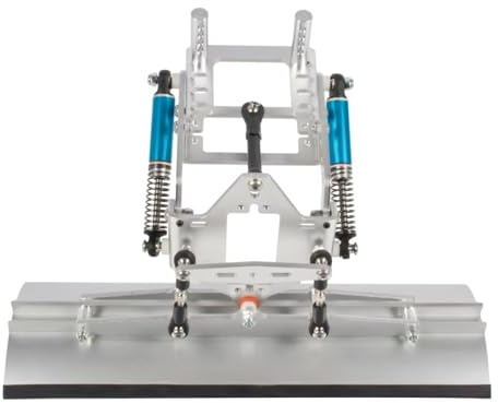 para Axial para SCX10 III 90046 para TRX4 para Defender para Redcat GEN8 1/10 Quitanieves Ajustable Aluminio RC Crawler Truck Upgrade Piezas para RC