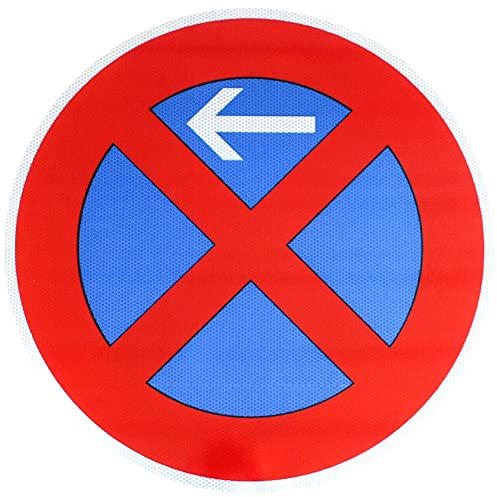 Original Verkehrsschild RA2 Nr. 283-10 Absolutes Halteverbot Anfang rechts 600 mm StVO RSA-21 RAL Straßenschild Baustellenschild Verkehrszeichen Verkehrsschilder Straßenschilder Schild Schilder
