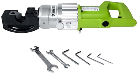 SN-XBDP Tragbare Kettenschneidemaschine mit 900 W, Schnittbereich: 4–10 mm, zum Schneiden von Ketten, Drahtseilen, Stahlstangen und Baustahl