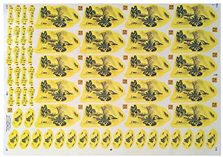 WASTEBIN Keramik Abziehbilder Keramik Ton Transferpapier Glasur Unterglasur Papier Porzellan Abziehbild Papier Unterglasur Transfers
