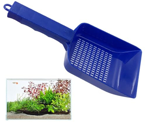 Generico Pala per Acquario – Raschietto per Sabbia, Pala per Ghiaia | Scoop angolare rapido per piantare Giardini, detergenti per Sabbia per fondali di Fango, Strumenti per terrari per acquari, per a