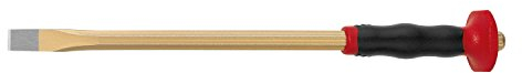 Rennsteig Elektrikermeißel 3613030, 10 mm x 300 mm, flach, mit achteckigem Schaft mit Händeschutz