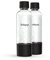 Sodapop PET-Flaschen-Set Logan, Ersatzflaschen ausschließlich für Sodapop Wassersprudler Logan, BPA frei, 2x 850 ml