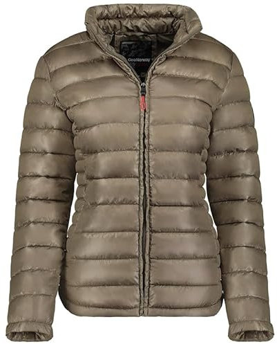 Geographical Norway Annecy Basic Lady - Winterjacke Damen Warme Steppung Mann Herbst Winter - Warme Manteljacke leicht Kapuze - Daunenjacke Windstopper Langarm Polsterung - Frauen (Sturm M)