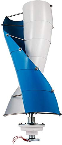 QAZNHODDS Aerogenerador vertical de 400W de bajo par 12v 24v 48v baja velocidad del viento de arranque y fácil instalación