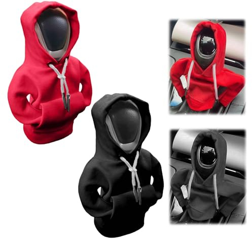 Guxisa Pommeau de Vitesse Décoratif pour Voiture (2 Pièces)