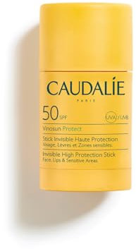 Caudalie Sunscreen SPF 50 Vinosun Protect Invisible High Protection Stick SPF50-15 G