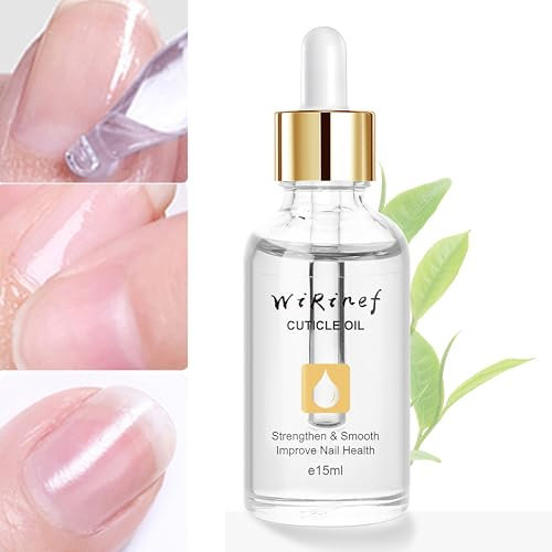 MrCuvaryas Nail Cuticle Oil, huile de soin pour ongles et cuticules, SPA, cosmétique naturel, manucure, cuticules, huile de renforcement des ongles avec huiles bio et vitamine E, 15 ml (arbre à thé)