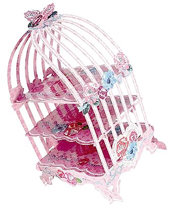Ciieeo 3-tier Cake Rack Cake Display Stand Dessert Holder Disposable for Parties Teatime