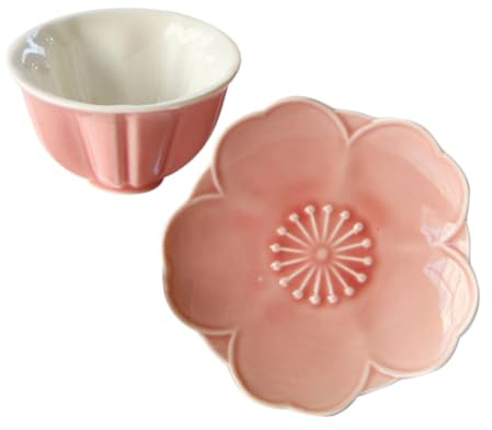 TOYANDONA Tasse à Café Céramique Avec Soucoupe Pour Boire Maison Ou Au Bureau Gobelet Céramique Pour Café Et Thé