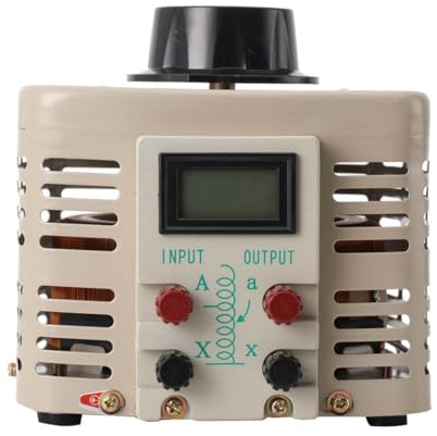 Trasformatore Toroidale 1000W Trasformatore Di Isolamento 230V, 0-250V Regolabile In Continuo Con Voltmetro E Indicatore Di Simulazione Del Fusibile Speciale Per Test E Manutenzione Elettronici